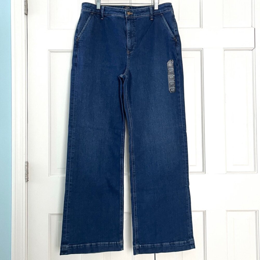J Crew High-Rise Trouser Jean | 32 Tall